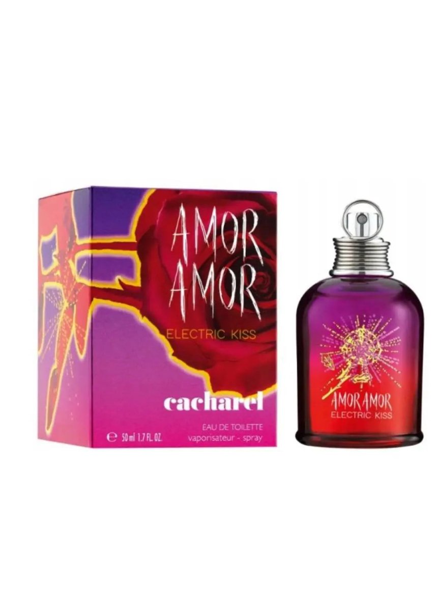 CACHAREL AMOR AMOR ELECTRIC KISS EDT SPRAY 50ML - Branded Beauty