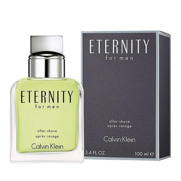 Calvin Klein Mens Aftershave - Eternity 100ml - Branded Beauty