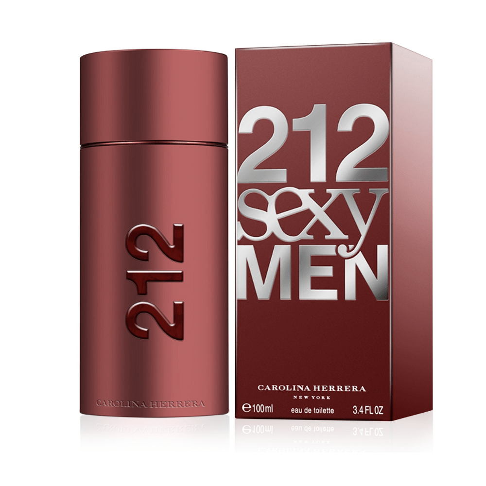 Carolina Herrera 212 Sexy Homme EDT Spray 100ml - Branded Beauty