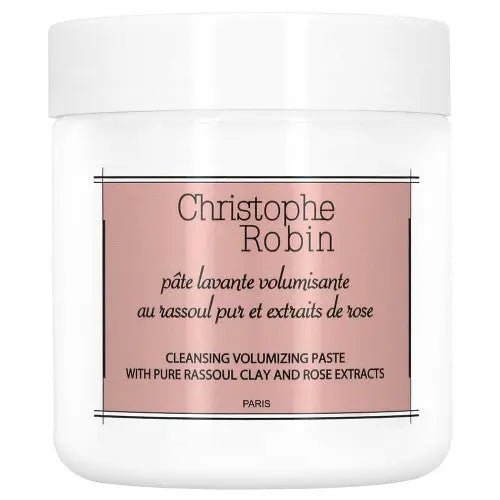Christophe Robin Cleansing Volumising Paste With Pure Rassoul Clay And Rose Extracts 75ml - Branded Beauty