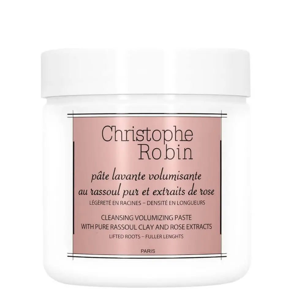 Christophe Robin Cleansing Volumizing Paste With Pure Rassoul Clay And Rose Extracts 250ml - Branded Beauty