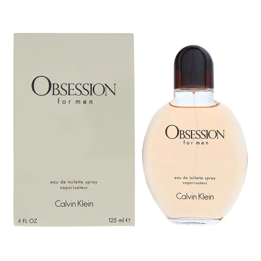 CK OBSESSION HOMME EDT SPRAY 125ML - Branded Beauty