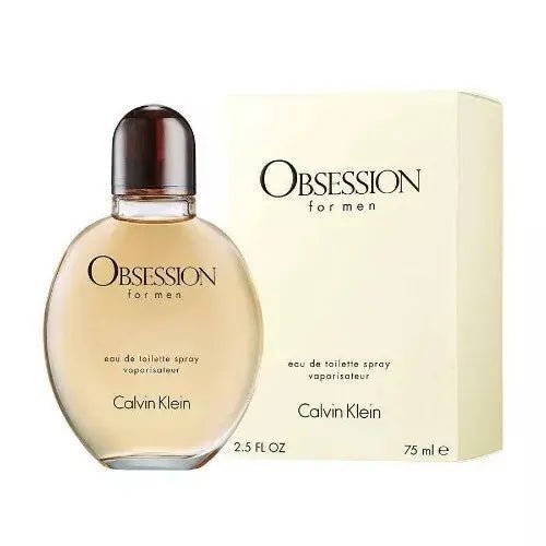 CK OBSESSION HOMME EDT SPRAY 75ML - Branded Beauty