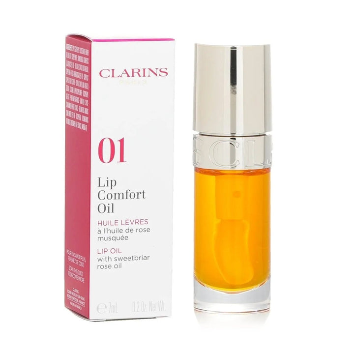 CLARINS LIP COMFORT OIL 7ML - NO1 HONEY - Branded Beauty