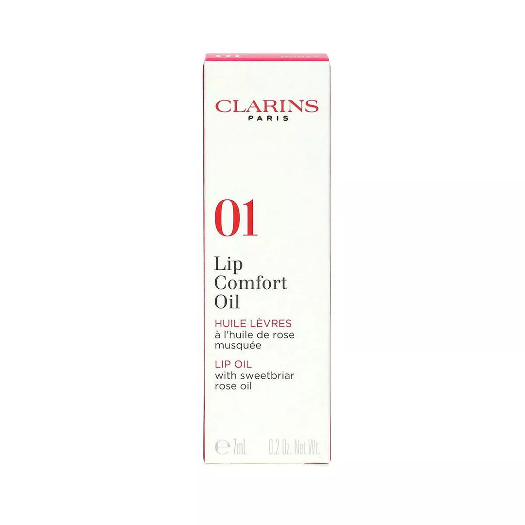 Clarins Lip Comfort Oil 7ml - No1 Honey - Branded Beauty