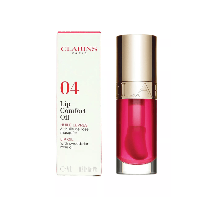 CLARINS LIP COMFORT OIL 7ML - NO4 PITAYA - Branded Beauty