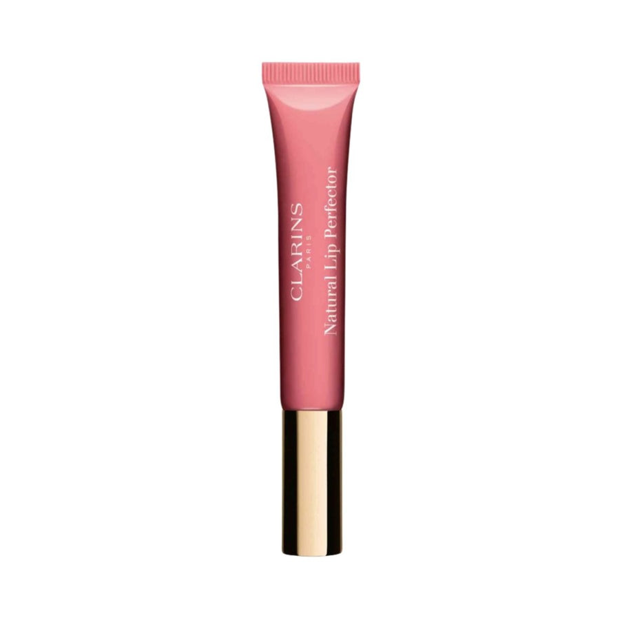 Clarins Natural Lip Perfector Gloss 12ml - 01 Rose Shimmer - Branded Beauty