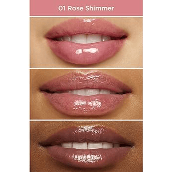 Clarins Natural Lip Perfector Gloss 12ml - 01 Rose Shimmer - Branded Beauty