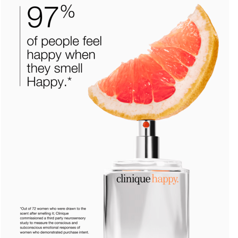 Clinique Happy Eau De Parfum 100ml - Branded Beauty