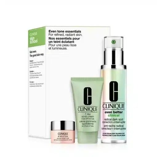 CLINIQUE SET: DARK SPOT CORRECTOR 50ML + 7 DAY SCRUB 30ML - Branded Beauty