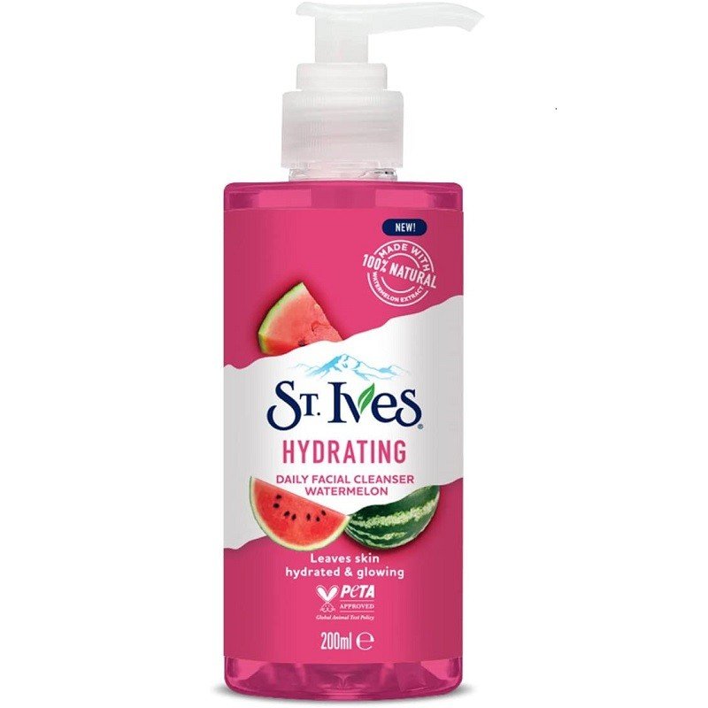 DAILY FACIAL CLEANSER HYDRATING WATERMELON 200ML - Branded Beauty