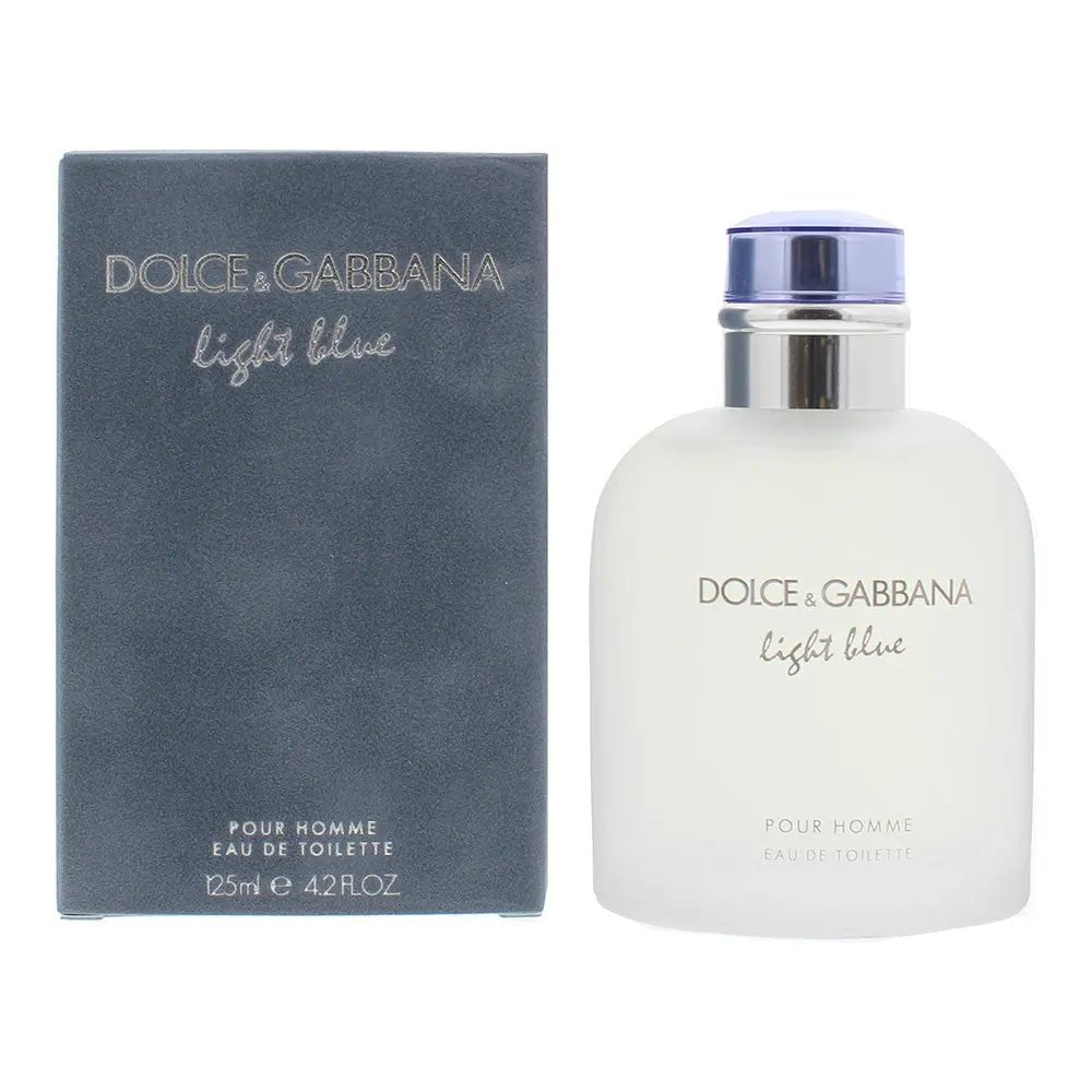 DOLCE LIGHT BLUE POUR HOMME EDT SPRAY 125ML - Branded Beauty