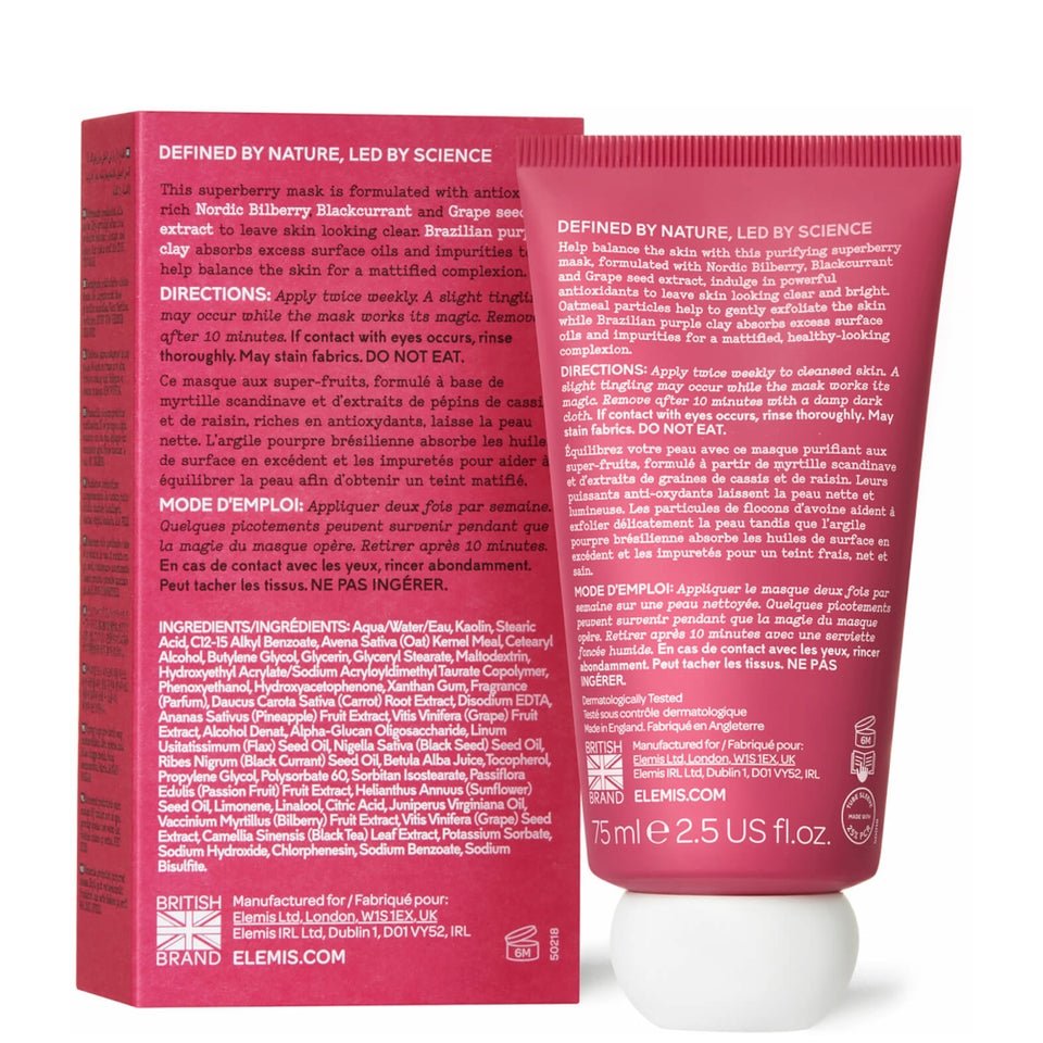 Elemis Superfood Purity Face Mask - 75ml - Branded Beauty
