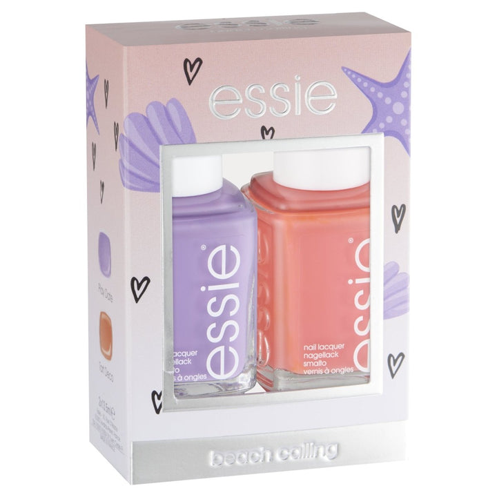 Essie Beach Calling Nail Polish Gift Set - Play Date, Tart Deco - Branded Beauty