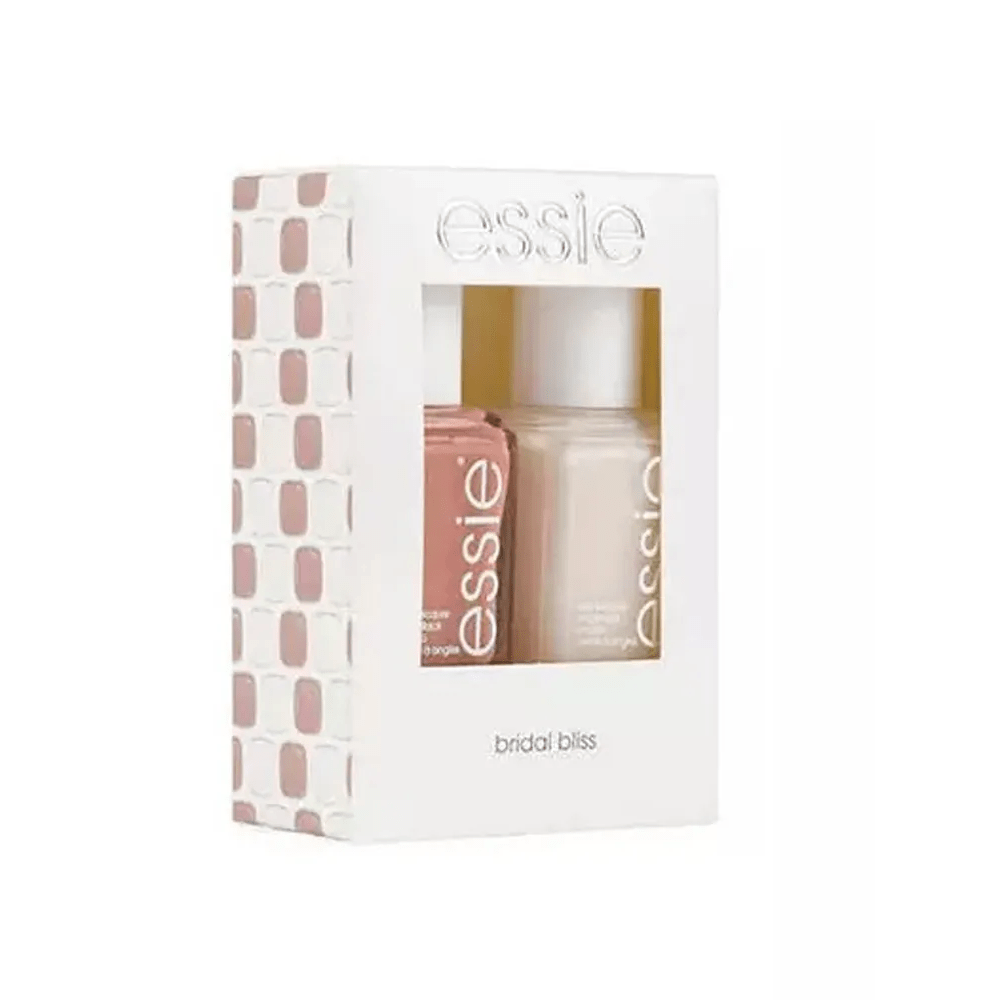 Essie Colour & Shimmering Top Coat - Bridal Bliss - Branded Beauty