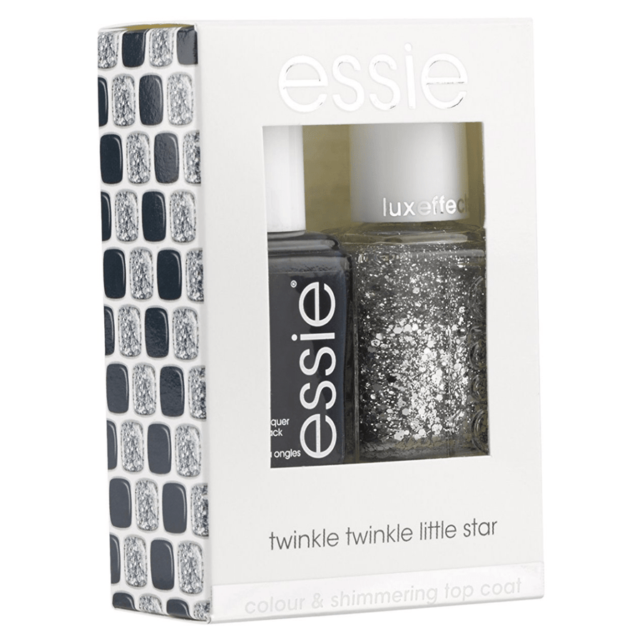 Essie Colour & Shimmering Top Coat - Twinkle Twinkle Little Star - Branded Beauty