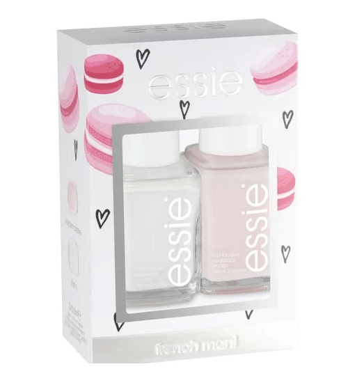 Essie Madmoiselle & Blanc Duo Nail Polish - French Mani - Branded Beauty