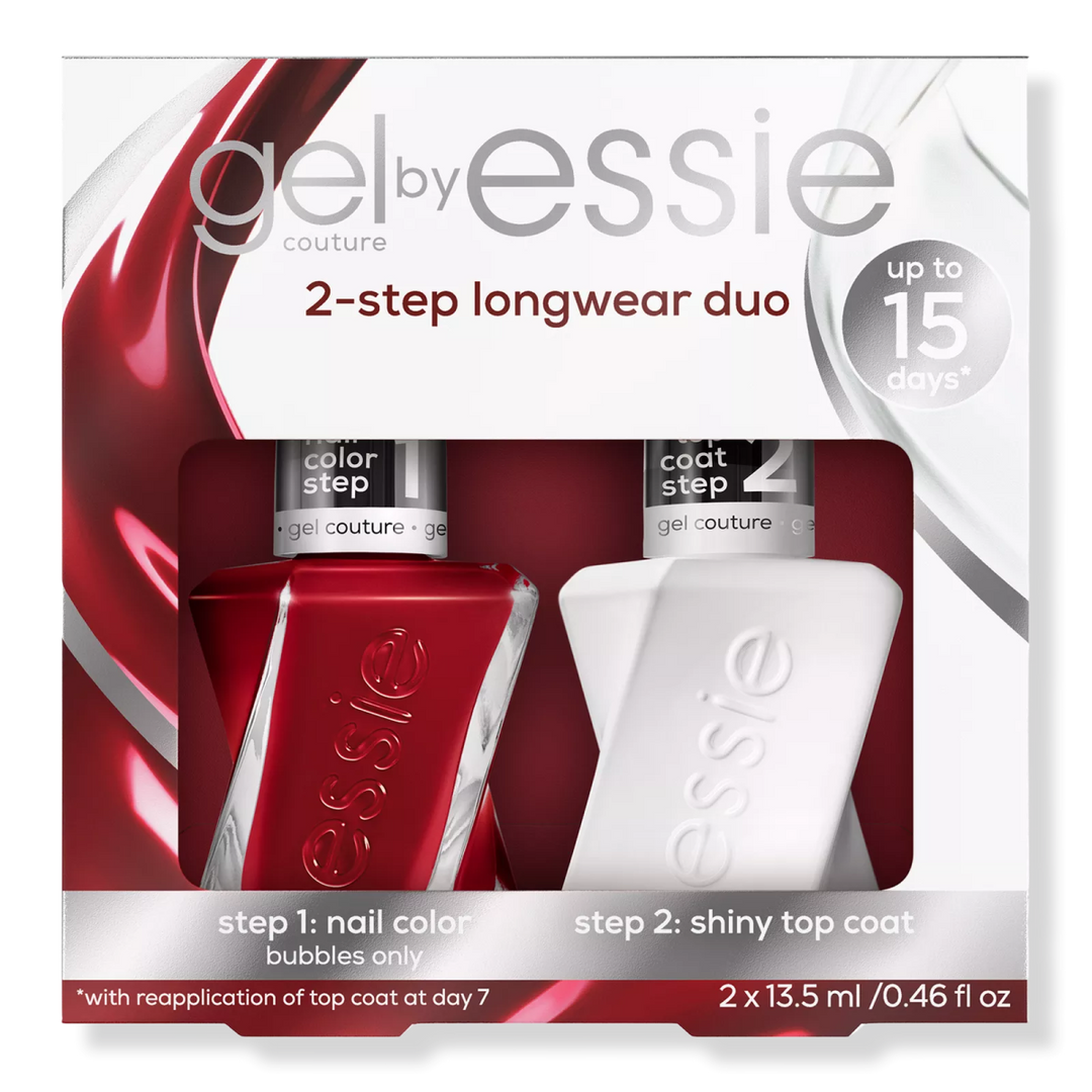 Essie Nail Polish Set - Bubbles Only , Top Coat - Branded Beauty