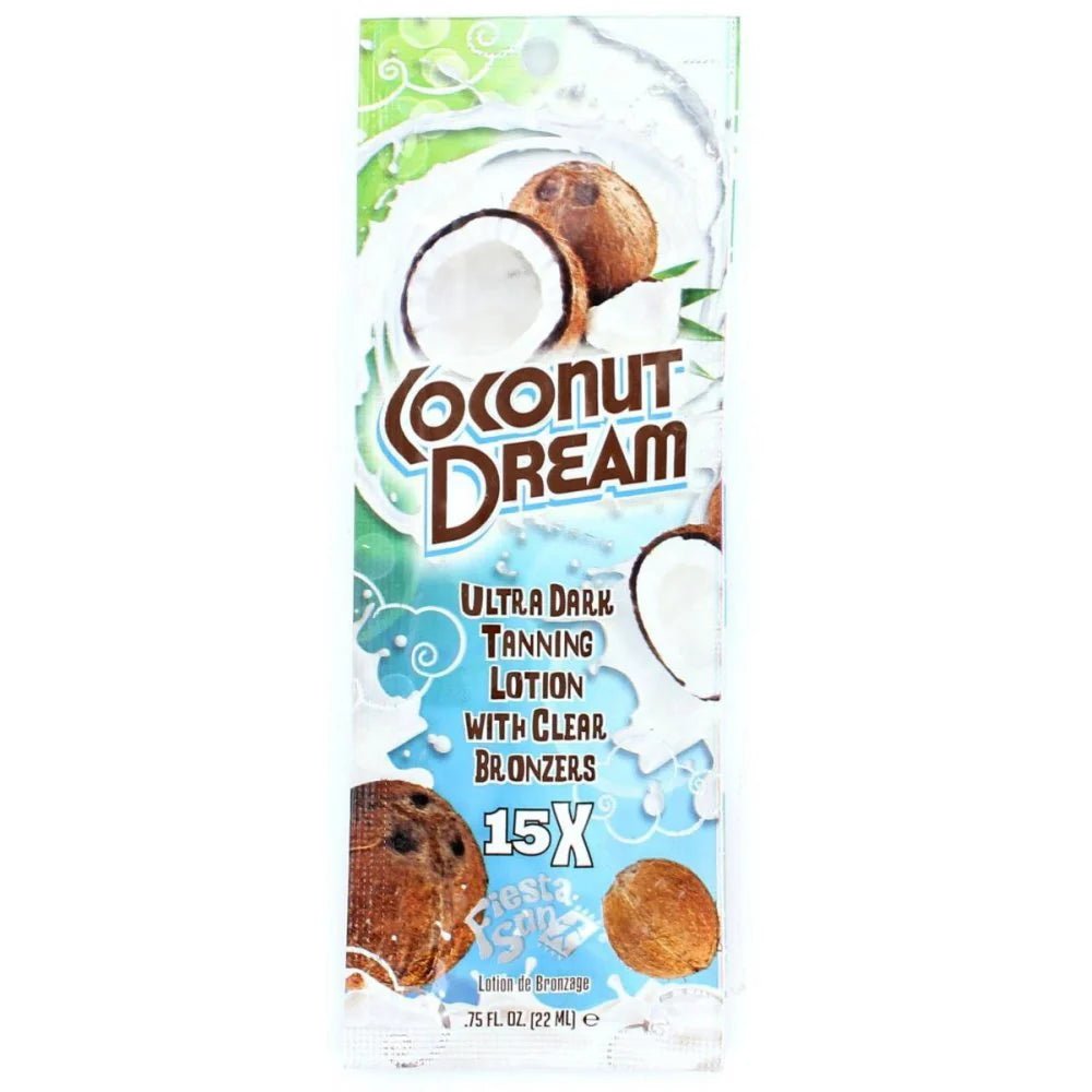Fiesta Sun Coconut Dream Ultra Dark Bronzing Tanning Accelerator Lotion Sachet 22ml - Branded Beauty