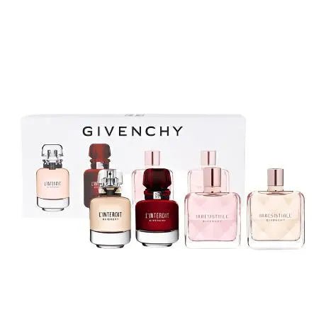 Givenchy Mini Set: L'interdit EDP 9ml + L'interdit Rouge EDP 9ml + Irresistible EDP 9ml + Irresistible Velvet EDP 9ml - Branded Beauty
