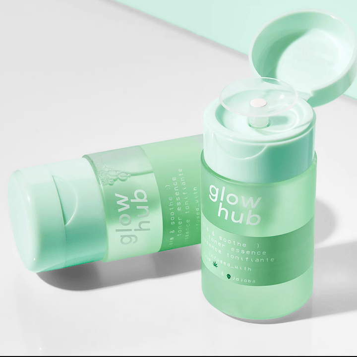 Glow Hub Toner Essence with Hemp and Jojoba 100ml - Branded Beauty