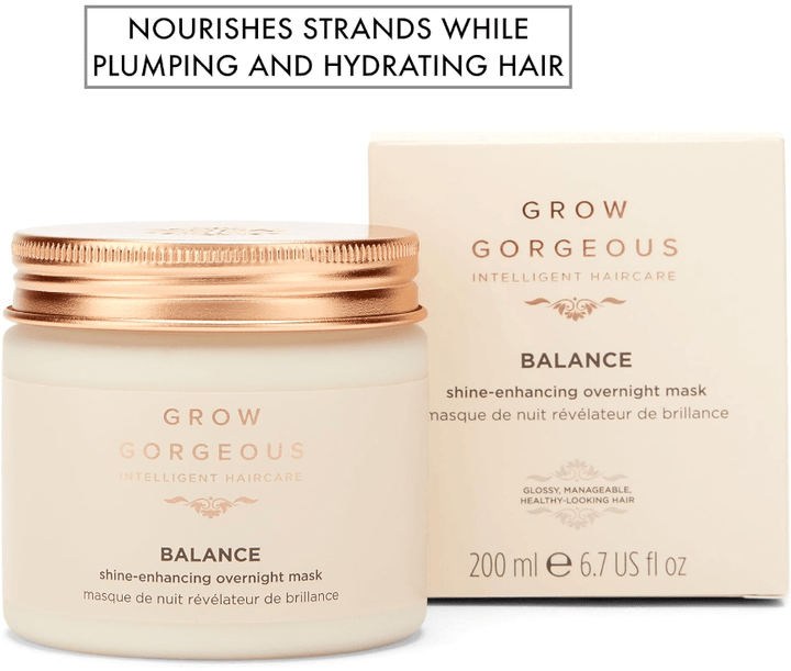 Grow Gorgeous Balance Hair Mask - 200ml - Branded Beauty