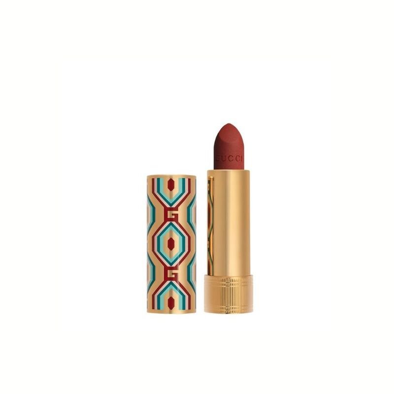 Gucci Rouge A Levres Matte Limited Edition Lipstick - Janet Rust #505 - Branded Beauty