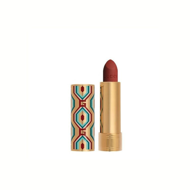 Gucci Rouge A Levres Matte Limited Edition Lipstick - Janet Rust #505 - Branded Beauty