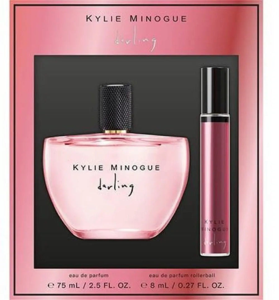 KYLIE MINOGUE DARLING SET: EDP SPRAY 75ML + PURSE SPRAY 8ML - Branded Beauty