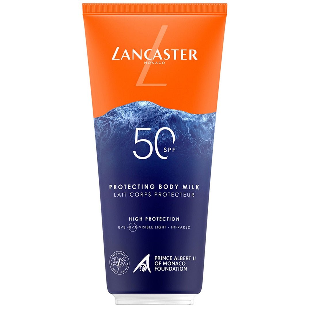 LANCASTER INFINITE BRONZE PROTECTING BODY MILK SPF50 200ML - Branded Beauty