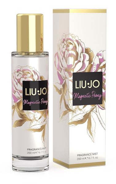 LIU JO MAGNETIC PEONY MIST SPRAY 200ML - GLASS BOTTLE + BOXED - Branded Beauty