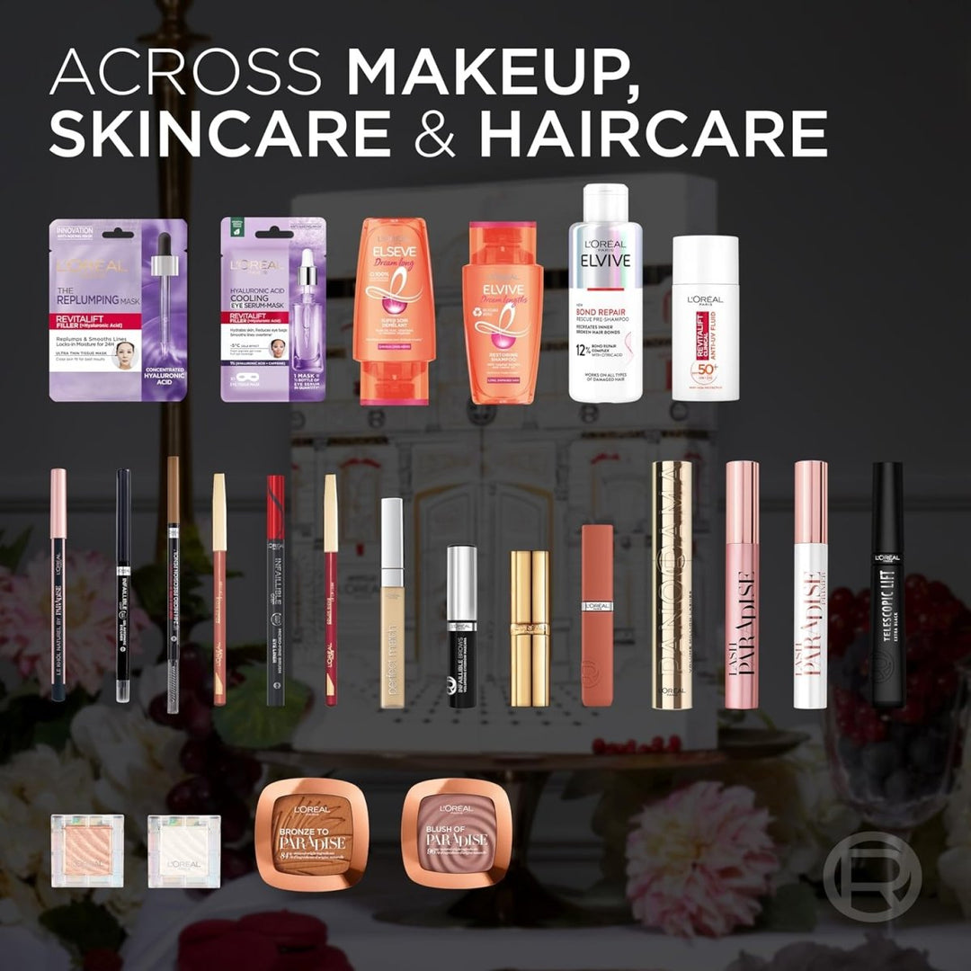 L'Oreal 12 Day Advent Calendar - Branded Beauty