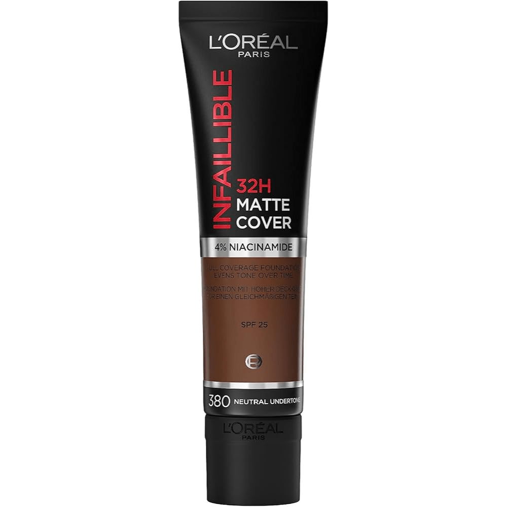 L'Oreal 32hour Matte Foundation - 380 Neutral - Branded Beauty