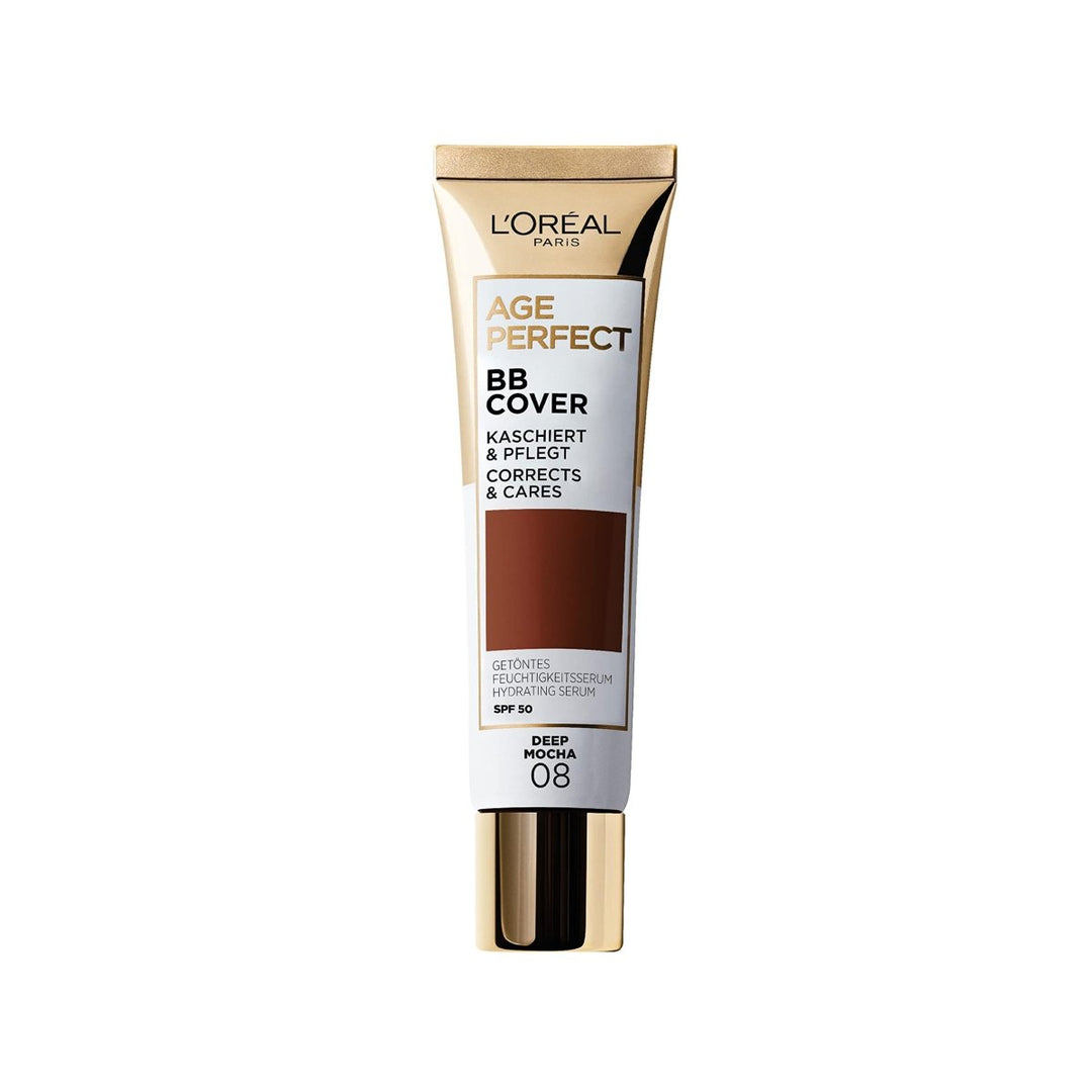 L'Oreal Age Perfect BB Cover Foundation - 08 Mahogany - Branded Beauty