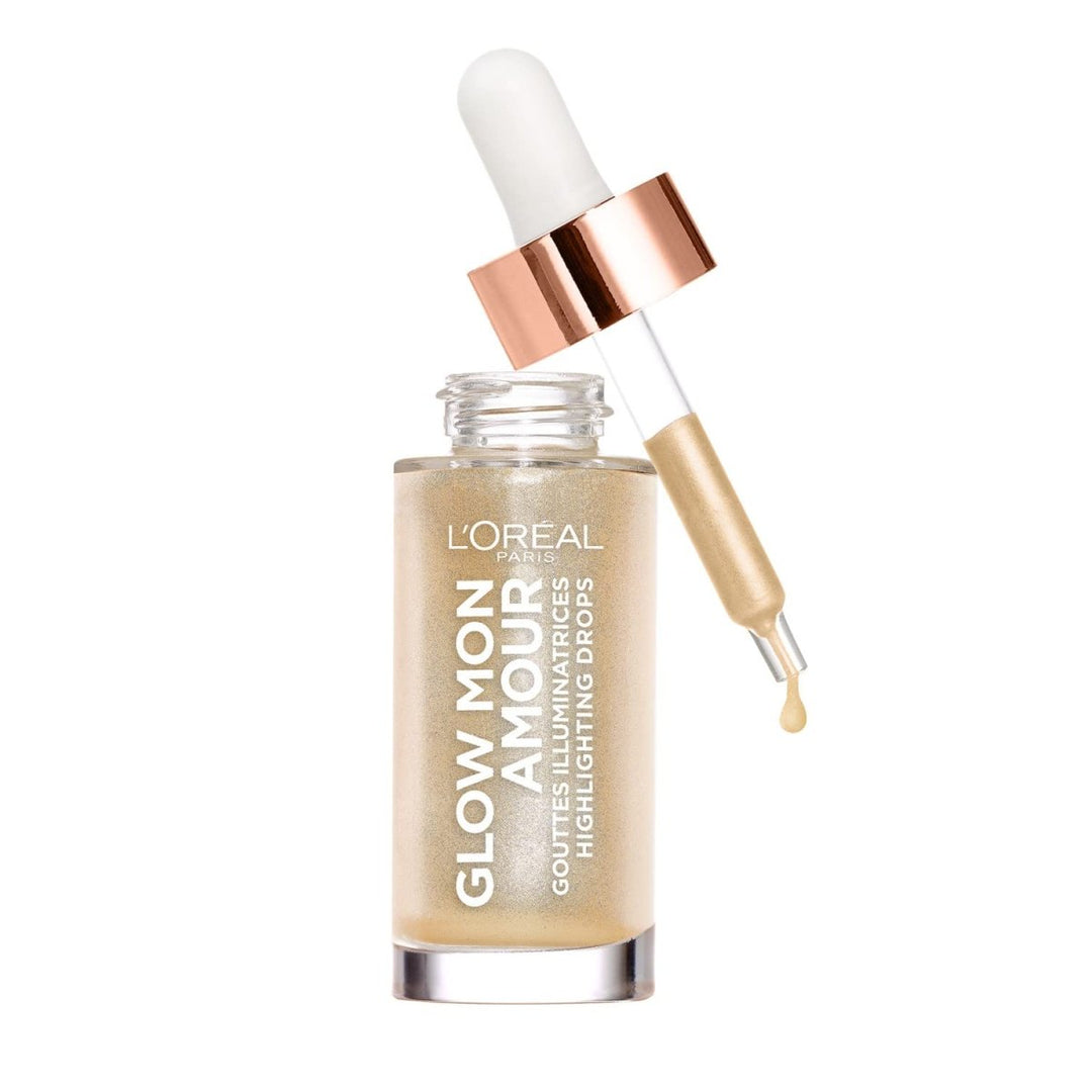 L'Oreal Glow Mon Amour Liquid Highlighting Drops - 01 Sparkling Love - Branded Beauty