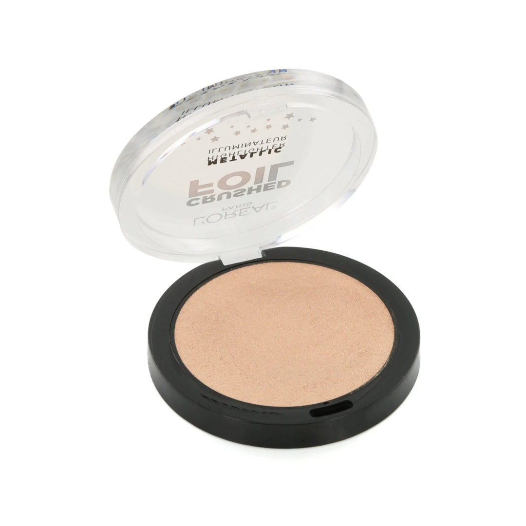 L'Oreal Highlighter Bronzer Crushed Foil Metallic - Branded Beauty