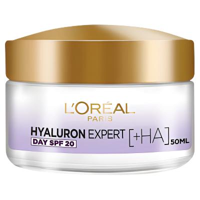 L'Oreal Hyaluron Expert Relumping Moisturising Day Cream SPF20 50ml - Branded Beauty