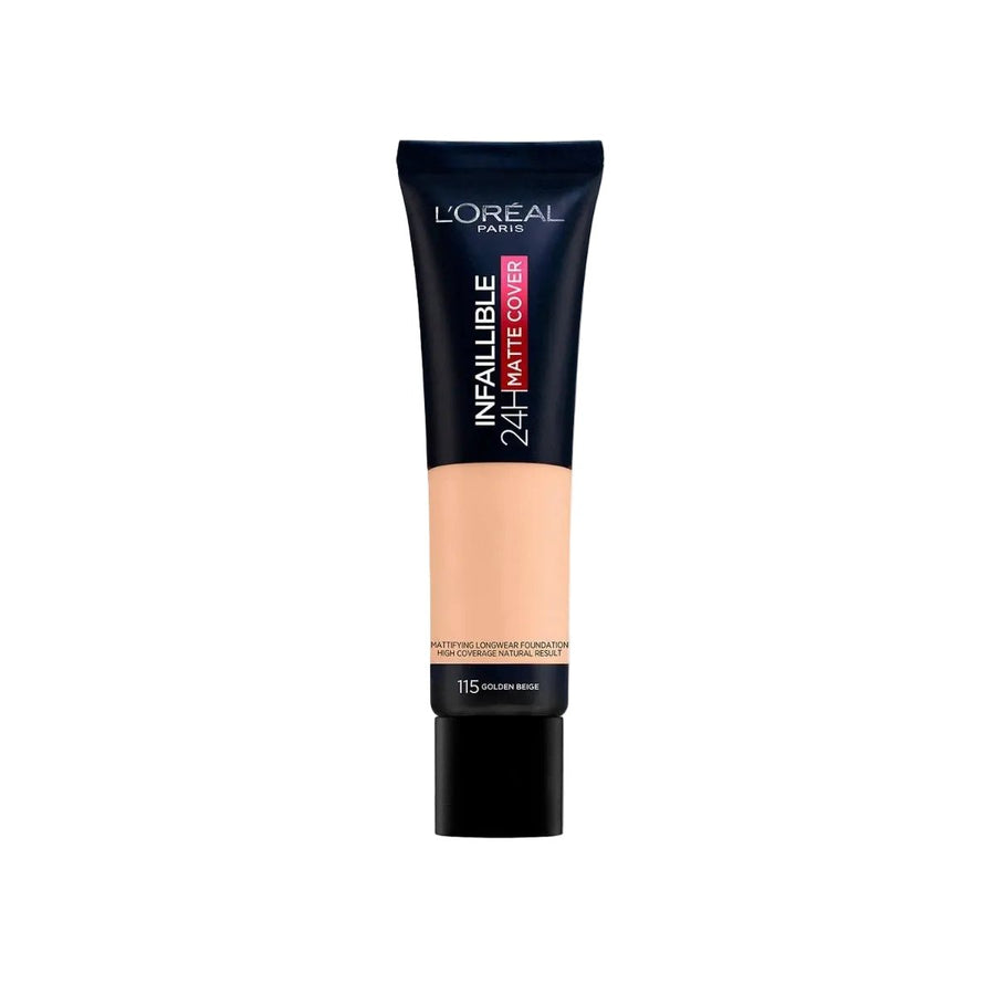 L'Oreal Infaillible 24H Matte Cover - 115 Golden Beige - Branded Beauty