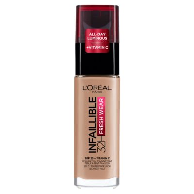 L'Oreal Infaillible 32H Fresh Wear Foundation - 225 Sand Beige - Branded Beauty