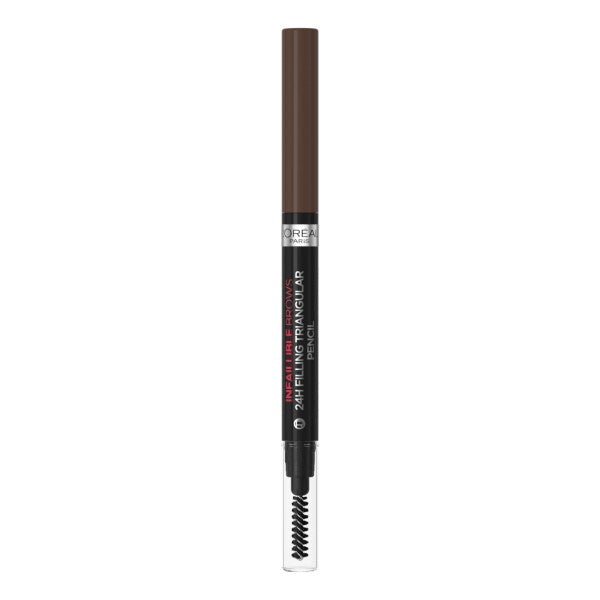 L'Oreal Infaillible Brows 24 Filling Triangular Pencil - 3.0 Brunette - Branded Beauty