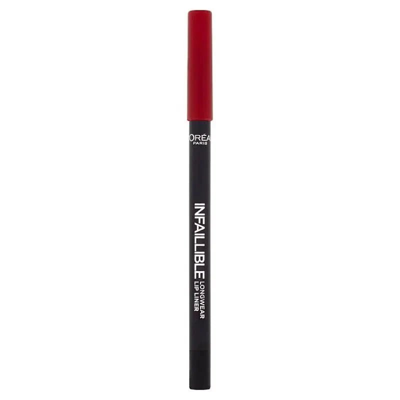 L'Oreal Infaillible Longwear Lipliner - 205 Apocalypse Red - Branded Beauty