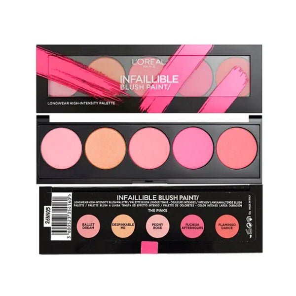 L'Oréal Infallible Blush Paint Palette Kit - Branded Beauty