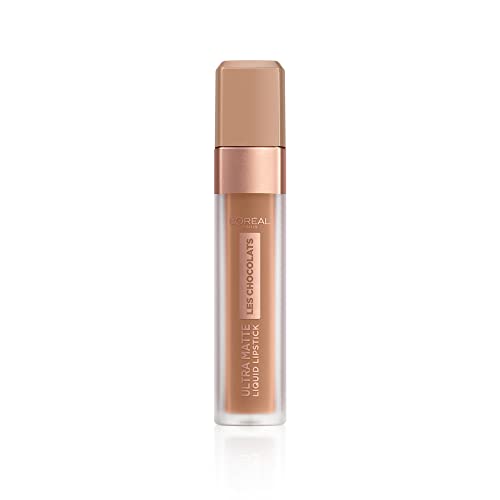 L'Oreal Les Chocolats Ultra Matte Liquid Lipstick - 844 Sweet Tooth - Branded Beauty