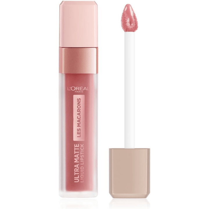 L'Oreal Les Macarons Ultra Matte Liquid Lipstick - 836 Infinite Vanilla - Branded Beauty