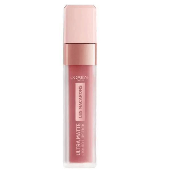 L'Oreal Les Macarons Ultra Matte Liquid Lipstick - 836 Infinite Vanilla - Branded Beauty