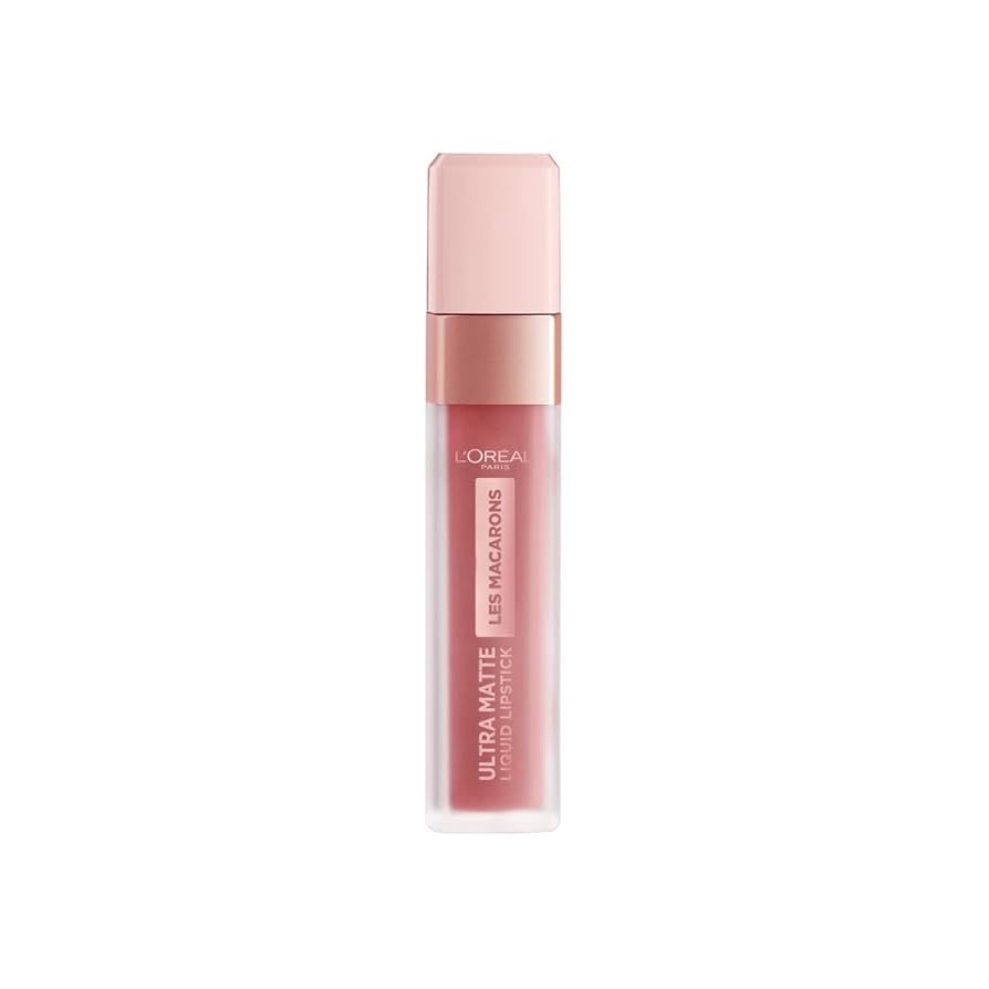 L'Oreal Les Macarons Ultra Matte Liquid Lipstick - 836 Infinite Vanilla - Branded Beauty