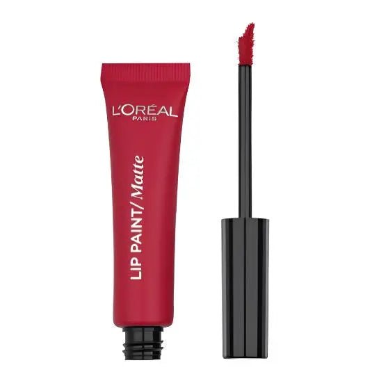 L'Oreal Lip Paint Matte - 205 Apocalypse Red - Branded Beauty