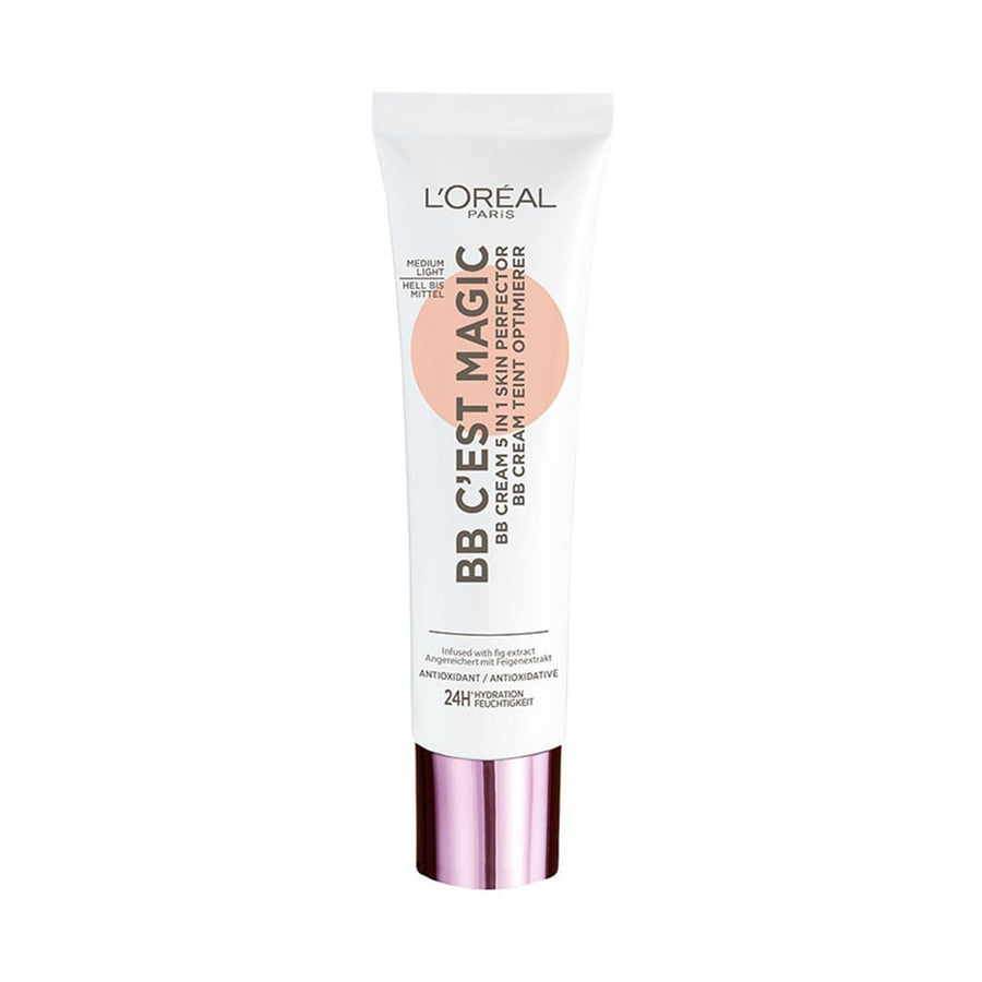 L'Oreal Magic BB Cream 5 in 1 Skin Perfector - Medium Light - Branded Beauty