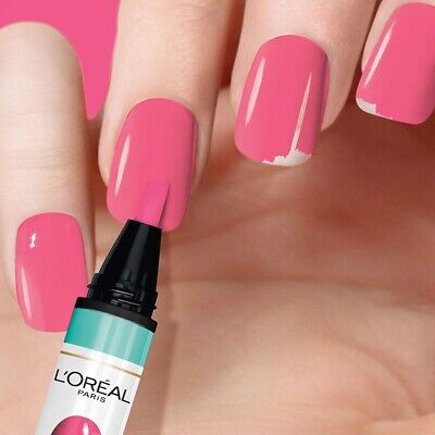 L'Oreal Magic Mani Retouch & Go Nail Polish - 201 Pink - Branded Beauty