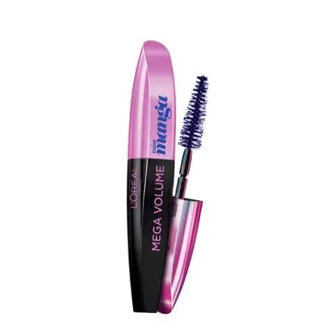 L'Oreal Mega Volume Miss Manga Mascara - Indigo - Branded Beauty
